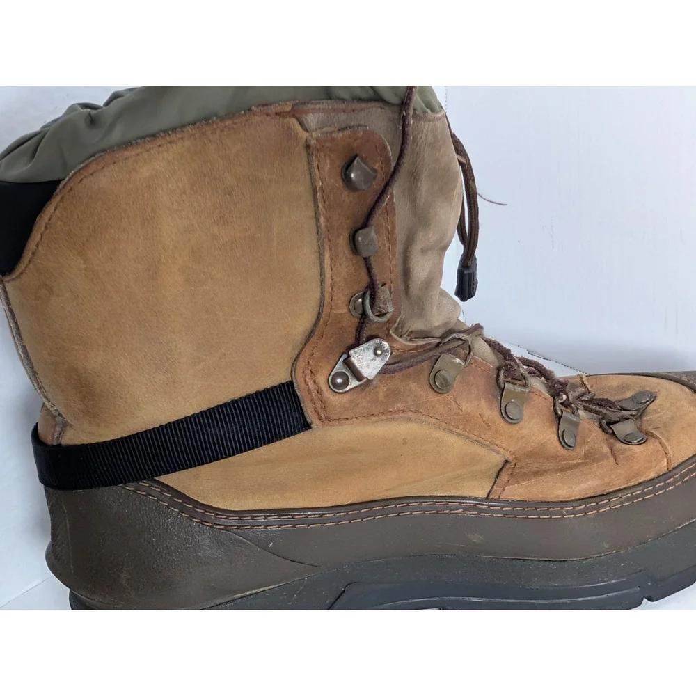 Sorel Men's Pac Boots Size 11 Brown Leather Winter Snow Boots